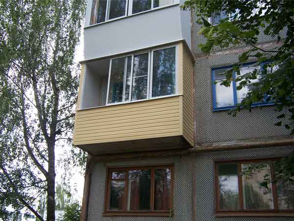 Балкон под ключ в Щекино