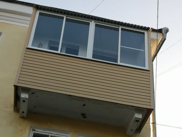 Ремонт балкона в Щекино